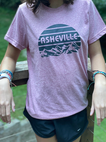 Asheville Mountain Sunset T-shirt