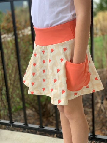 Lotus Pocket Skirt