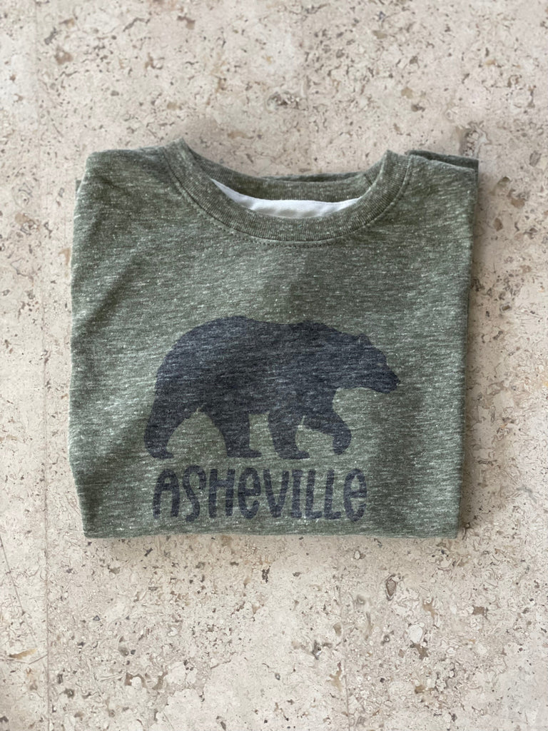 Asheville (Bear City) Shirt -Green
