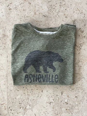 Asheville (Bear City) Shirt -Gray